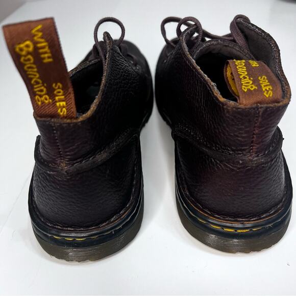 Dr Martens Sussex Industrial Brown Leather Chukka Boots Slip  display picture 1